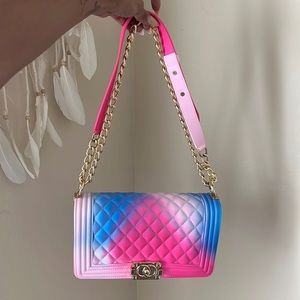Cute Rainbow Silicone bag